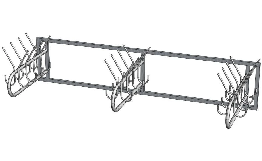 Wall-Mounted Wardrobe Hanger - Model VN-1
