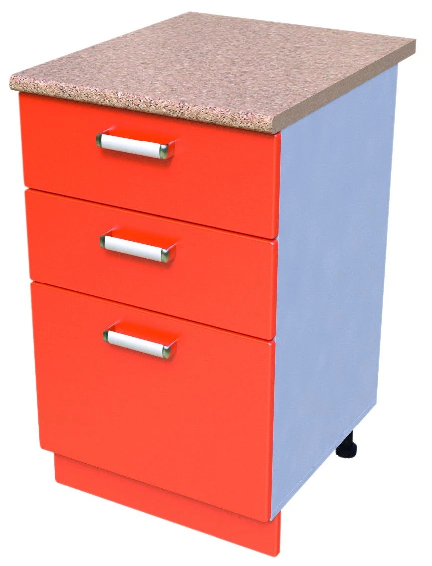 Kitchen Table-Cabinet KС-15 with 3 Drawers