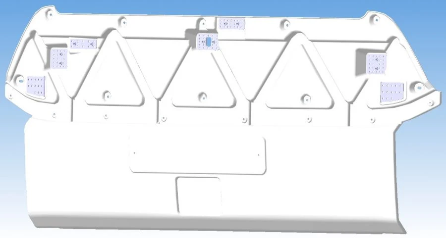 لوحة الصدام الأمامي للحافلة 422810-2803012