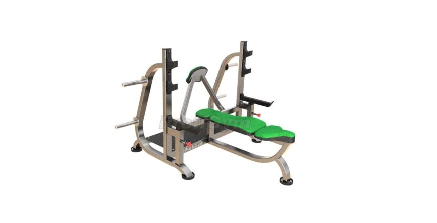 Horizontal Bench Press with Safety Supports BP-005