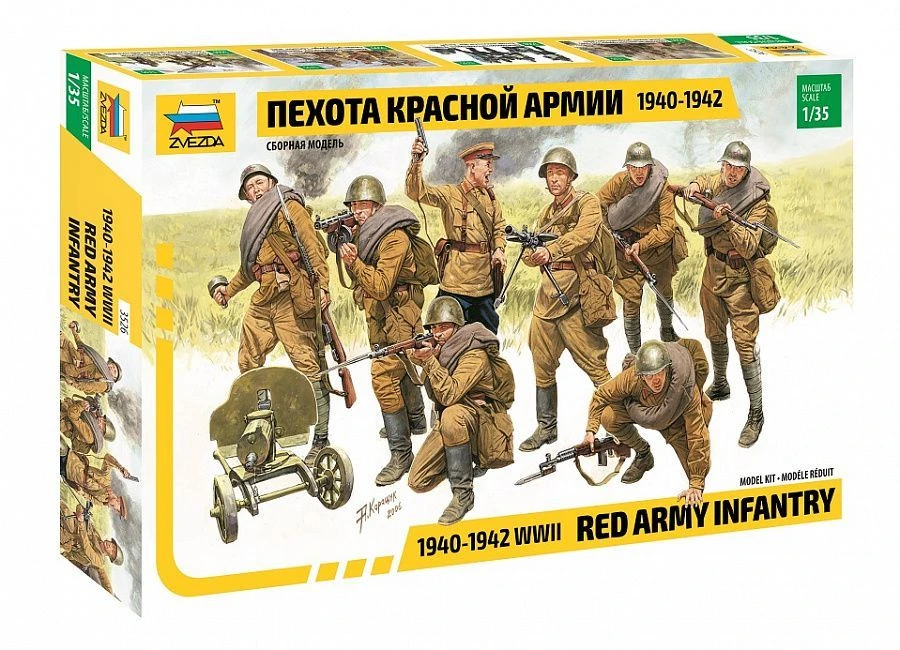 Red Army Infantry Assembly Model (1940-1942)