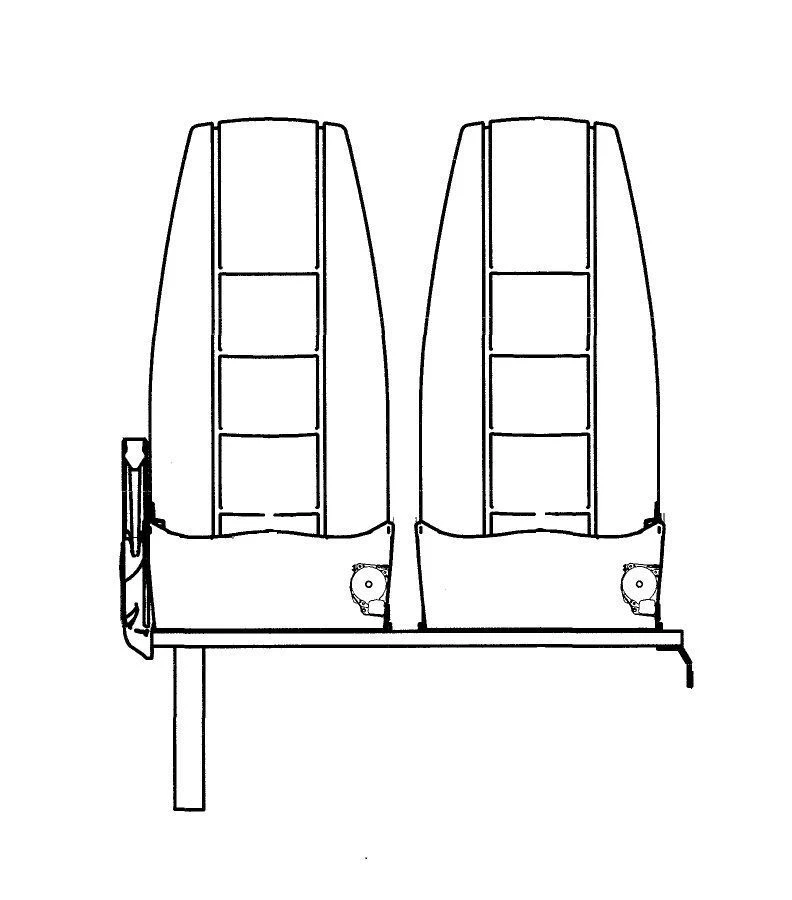 Comfortable Passenger Seat PS05.6800010-05.21.2K-300
