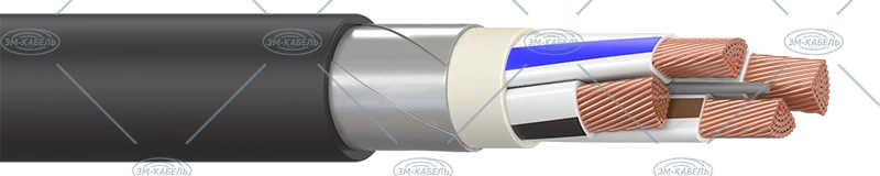 Fire-Resistant Power Cable AVBVGng(A) with Aluminum Conductors