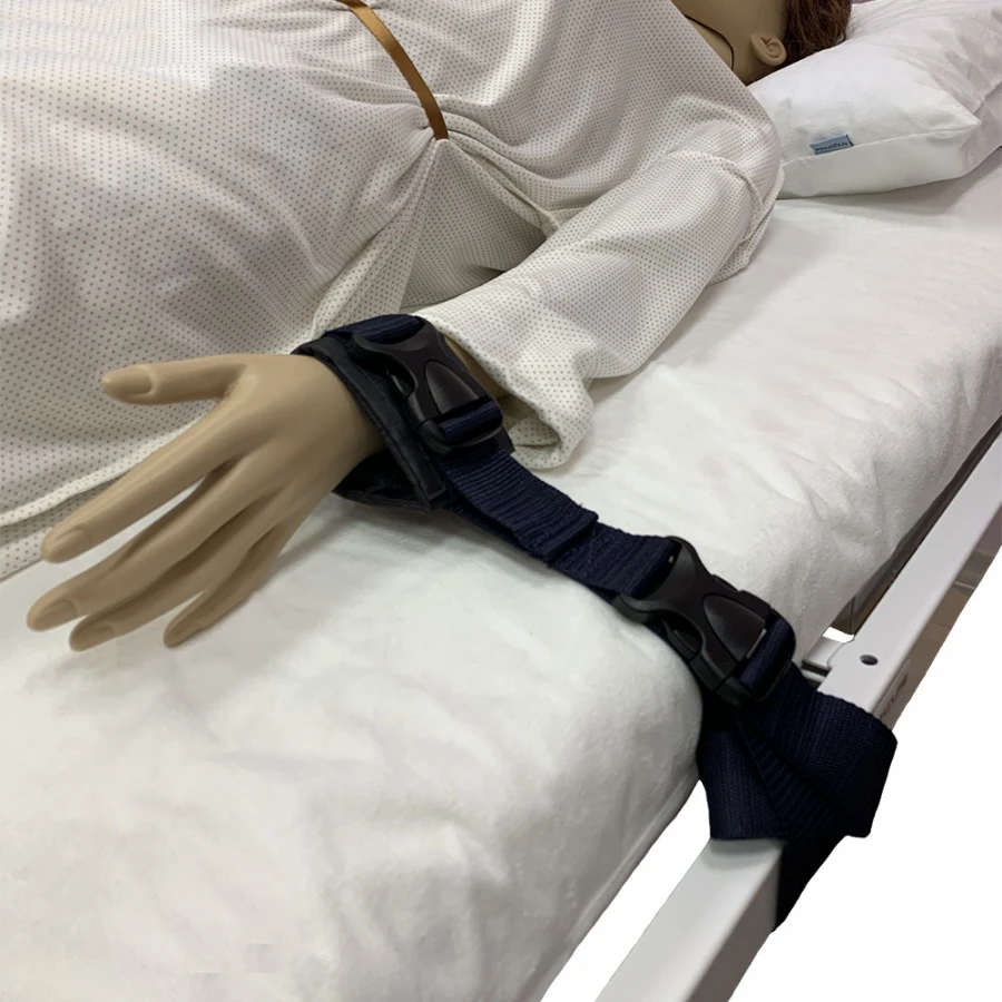 Soft Arm Restraint Strap for Functional Bed