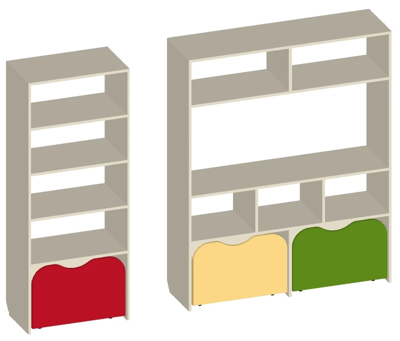 Toy Storage Rack "Traffic Light" Art. S.06.84
