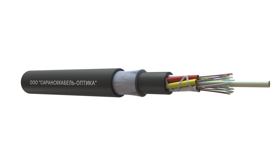 كابل الألياف الضوئية للتعليق مع عنصر مقاوم للعزل - OKKS