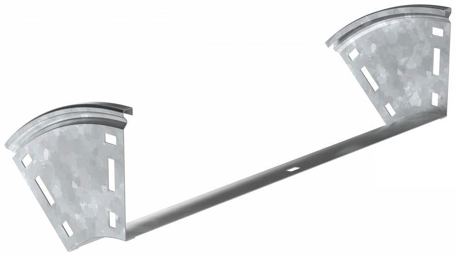 Vertical 45° Smooth Turn CPV41-0-45-080-500-HDZ ESCA for Cable Tray