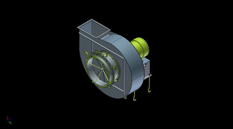 Centrifugal Smoke Extractor Without Base
