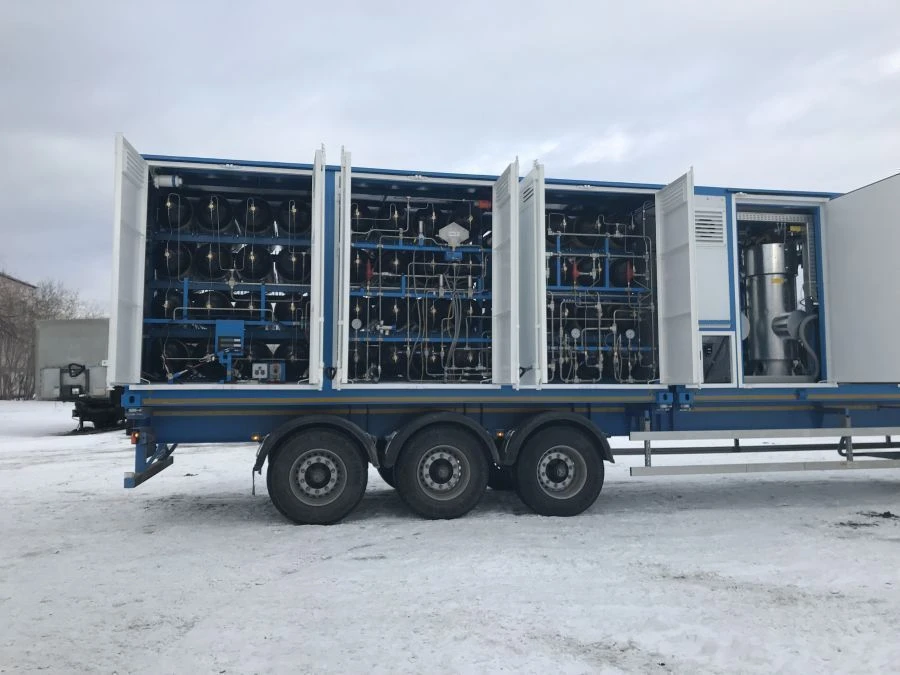 محطة تعبئة الغاز المتنقلة (سلبي) - ПАГЗ