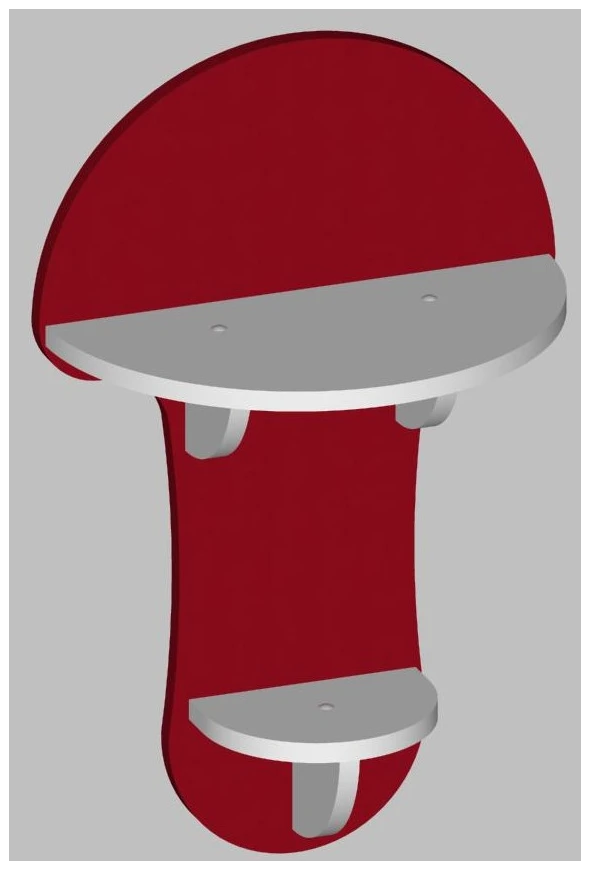 Mushroom Meadow Shelf Art.S.04.21