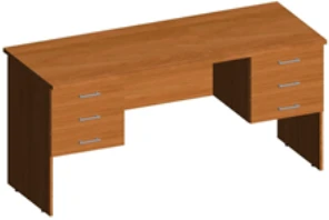 Standard Desk with Cabinets