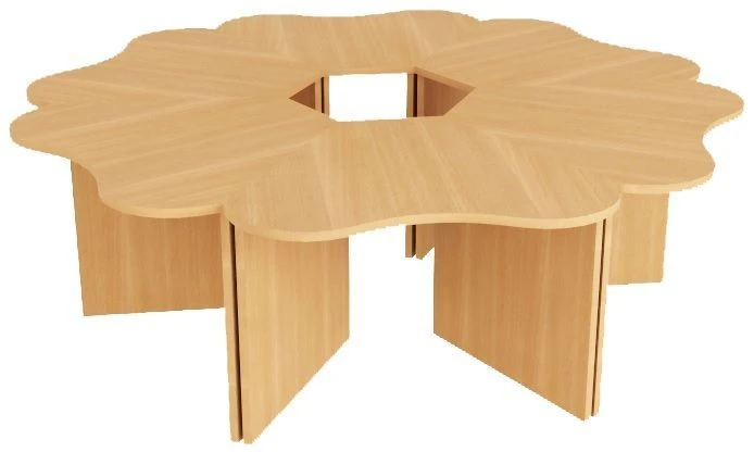 Children's 6-Section Table "Daisy" - Model 30008