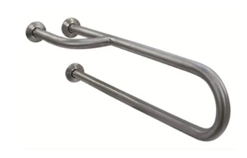 Fixed Half-Round Grab Rail with Three Support Points Left 15047.RUS