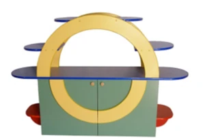 رف زاوية الطبيعة الدائري Dm2283