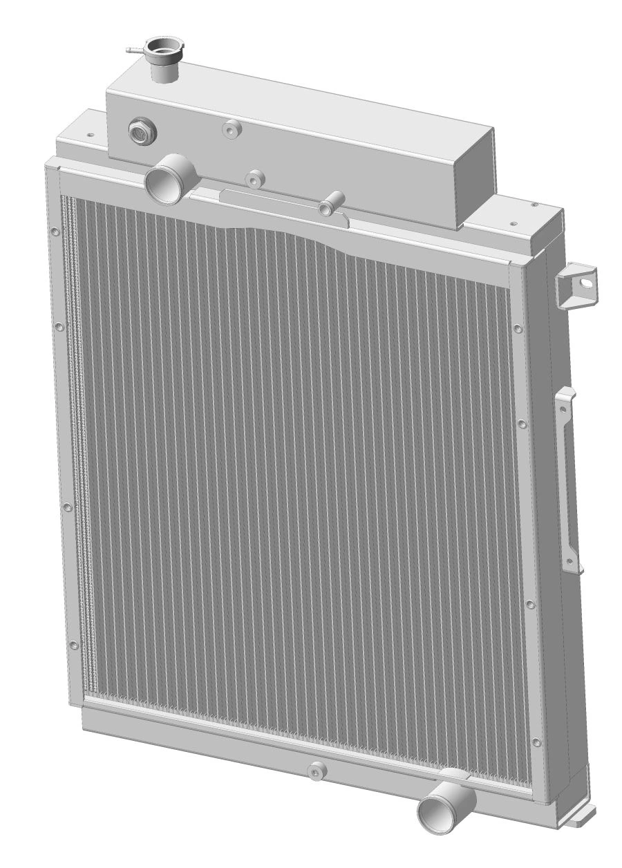 Water Radiator for Internal Combustion Engine V-2000.1301.1000