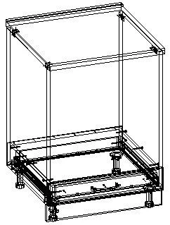 Built-in Equipment Cabinet TV-KSHVT-3.7.01