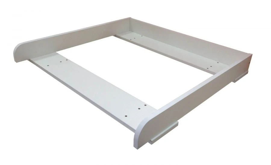 Polini Kids Changing Frame for Malm Dresser, White, Model 0001353.9