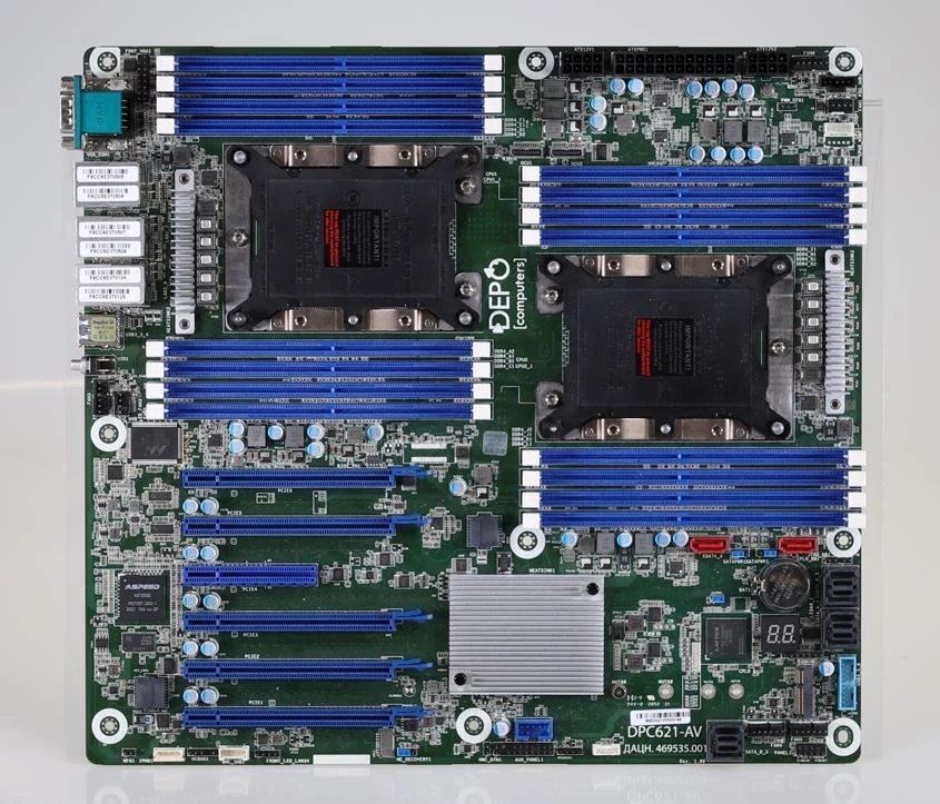 DPC621-AV System Board, DAЦН.469535.001