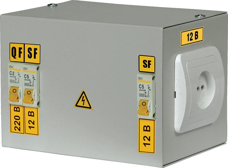 صندوق توزيع الطاقة مع المحول المنخفض YTP-0.25 400/36-3 36 UHL4 IP30 IEK