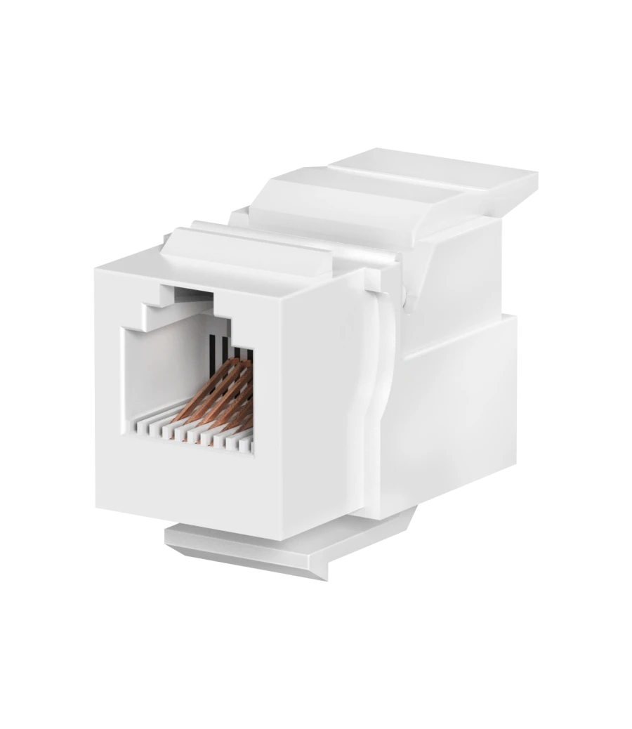 CADUCEUS ALING Experience Keystone Module RJ12 6P6C Cat.3, White, Art. 74313