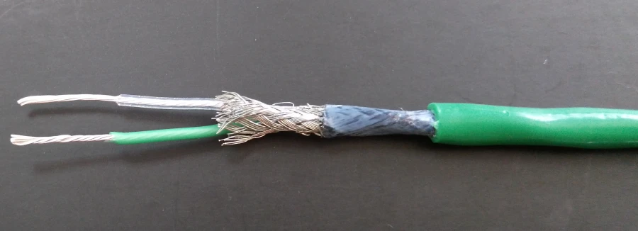 High-Temperature RF Cables KVSF Type (75, 150, 200 Ohm)