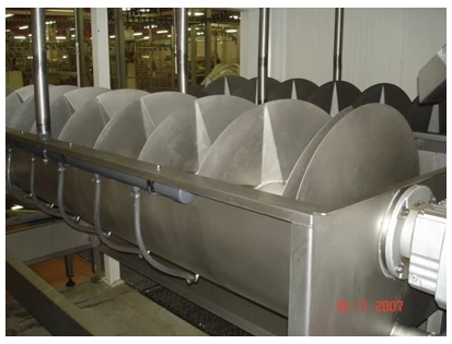 Food By-Products Cooler, Model: 3100x650x640mm