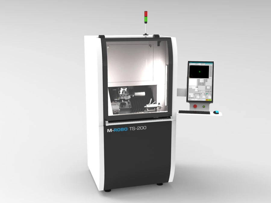 Compact CNC Lathe Machine for Precision Machining - M-ROBO TS-200