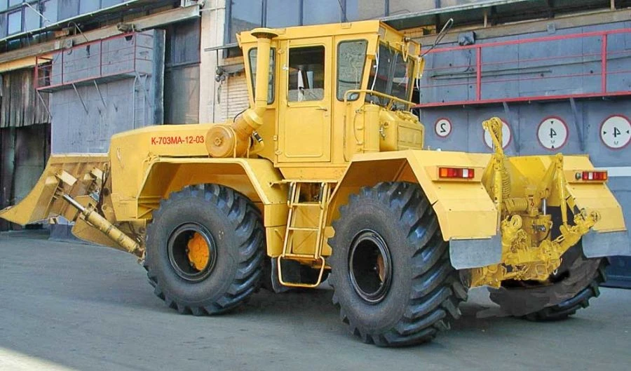 Kirovets K-703MA Wheel Dozer for Earthworks
