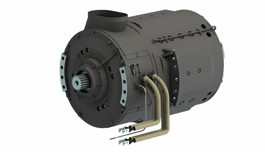 DC Traction Motor EDP-600 for BELAZ Dump Trucks