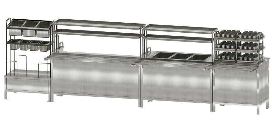 Shipboard Self-Service and Food Distribution Line KLR