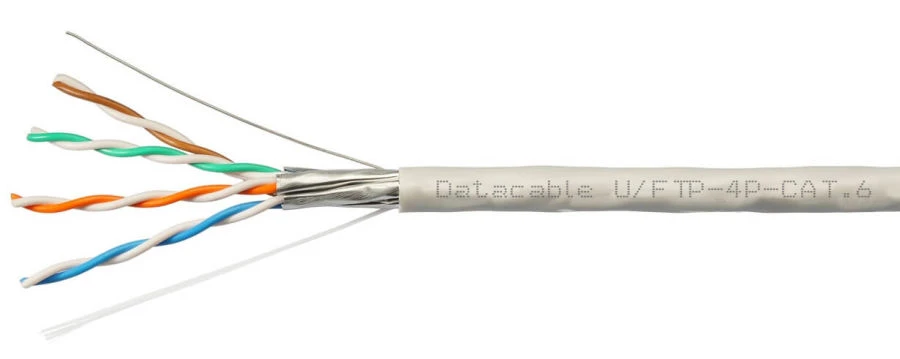 Shielded U/FTP Twisted Pair Cable for Digital Transmission Systems, Category 6