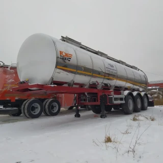 FOXTANK Semi-Trailer Tank PPC 877718 with AXL-01 Axles