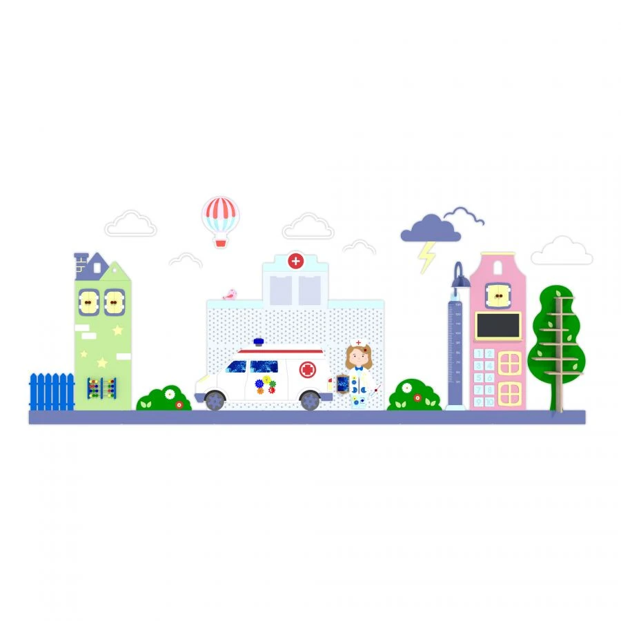 Decorative Development Panel "Polyclinic" PGS-00P