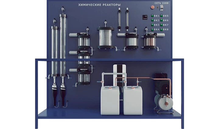 Educational Stand for Chemical Reactor Processes - PAHP-12