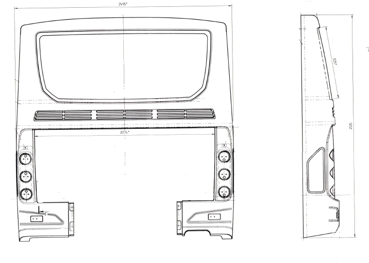 Back Panel 4238-50-5601200