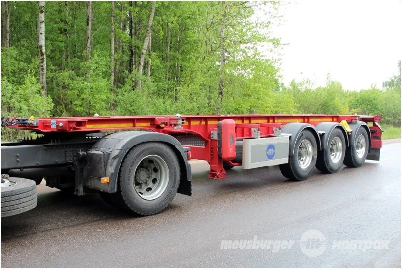 Tri-Axle Container Transport Semi-Trailer MSW-361