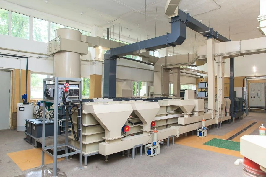 Surface Preparation and Coating Line for Electroplating, Chemical, and Anodizing Processes