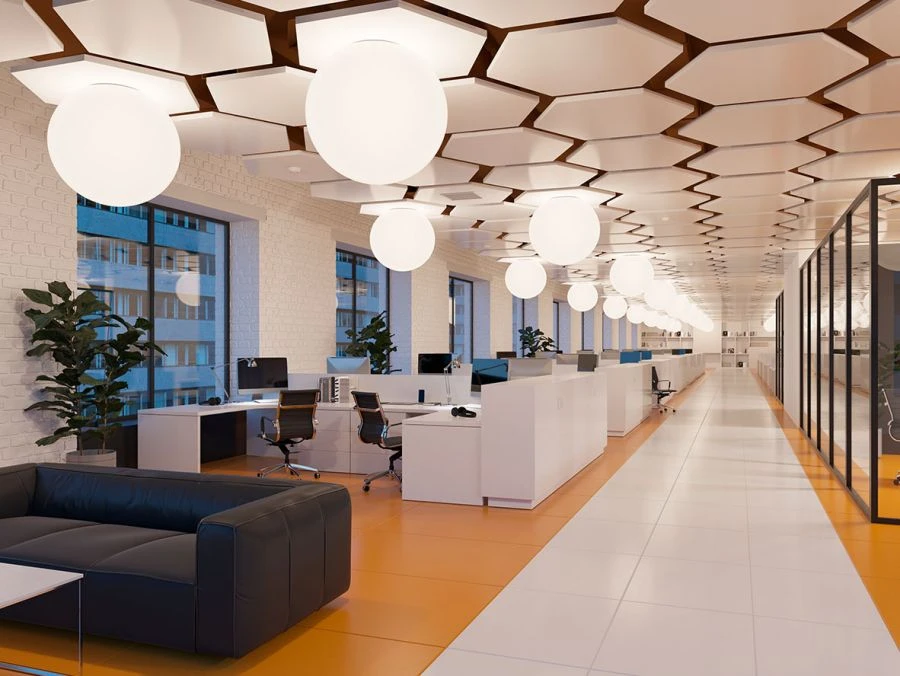 ضوء LED PRO على شكل كرة 80 سم IP40 3000K