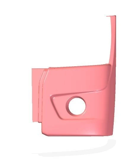 Left Outer Headlight Panel for LiAZ 525660, Component 525660-5313145