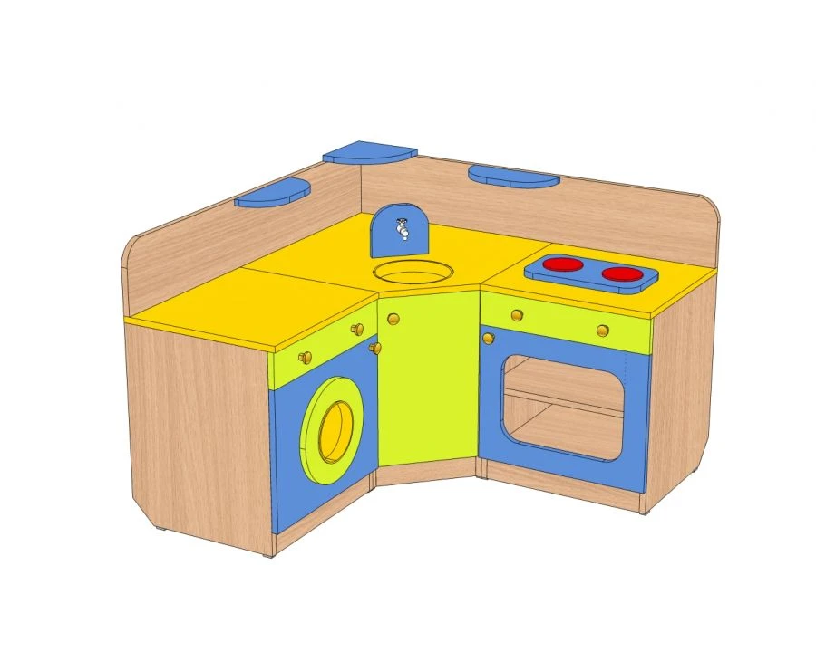Children's Corner Play Kitchen - Model KX4