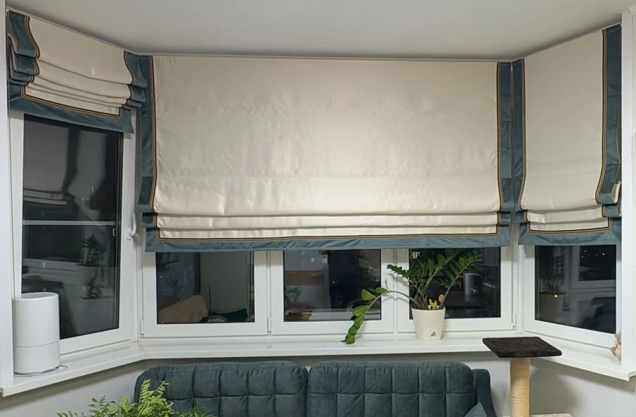 Roman Fabric Window Shade for Stylish Interior Design
