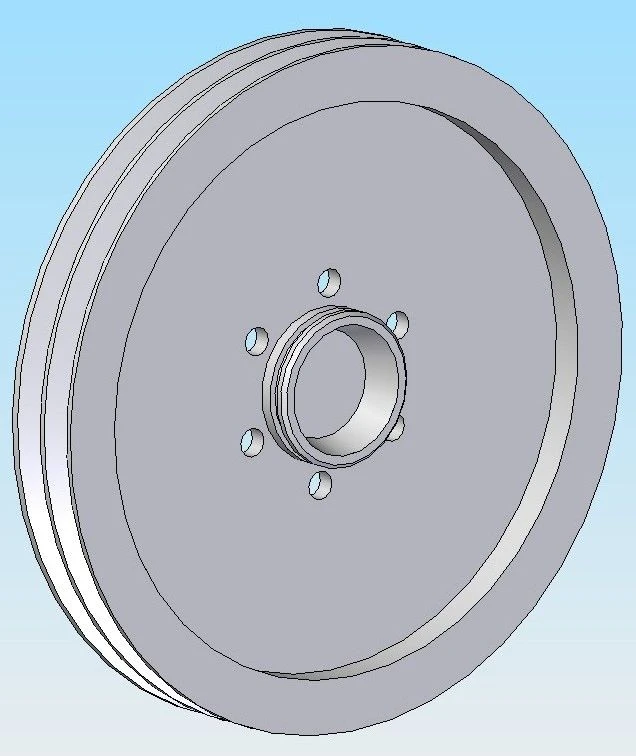 Industrial Wheel Pulley Component 2706-20-5