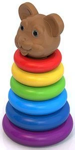 Bear Stacking Toy - Pyramid Stacker for Kids