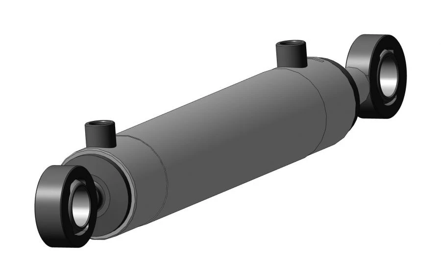 Hydraulic Cylinder EDCG 80.40.400P-04 - Piston Type