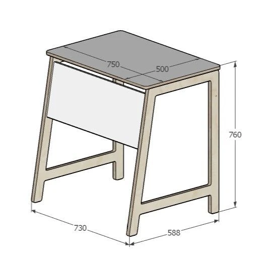 مكتب مدرسي - تصميم قابل للتعديل للمؤسسات التعليمية