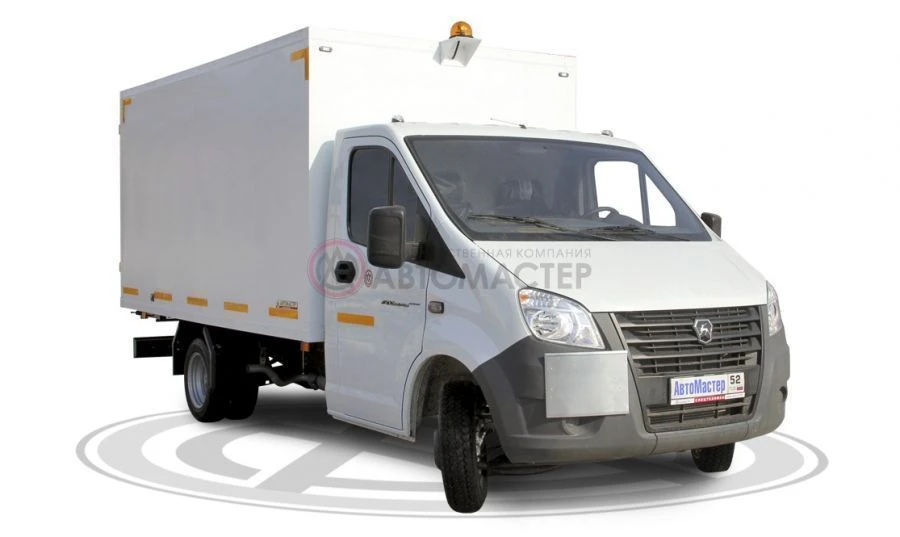 Specialized Fire-Resistant Delivery Van on GAZelle Chassis" 28N11U