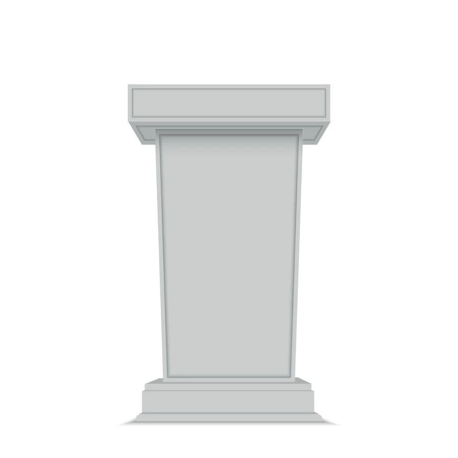 Lecture Podium for Presentations and Public Speaking