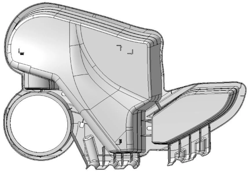 Left Door Trim Panel for Vehicles, Code 9681235277