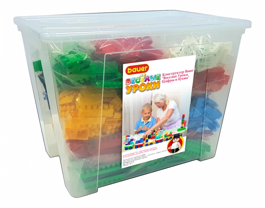 Bauer Educational Constructor "Fun Lessons: Numbers and Letters