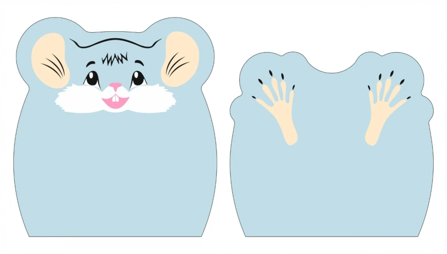 Children's Bed "Mouse" Art. S 01.25